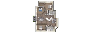 3 bed 2 bath at Eighth Street Manor Apartments, Fargo, ND, 58103