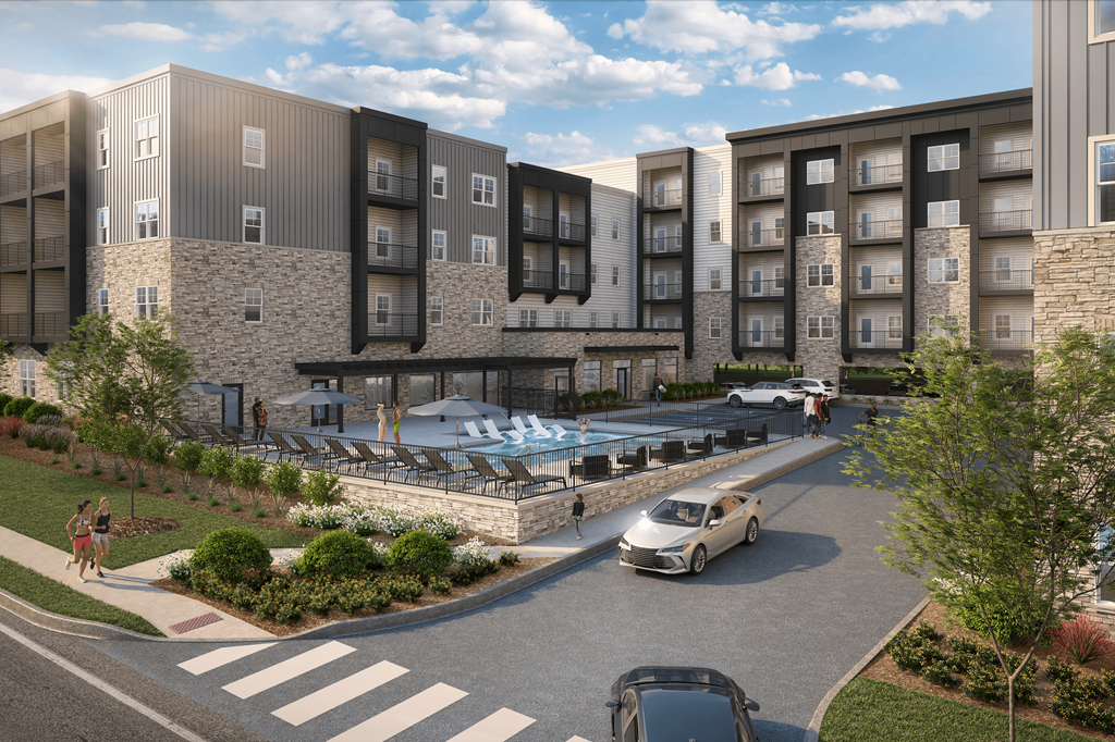 Exterior Building Rendering