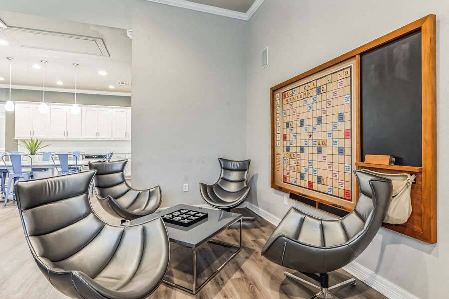 Clubhouse media room