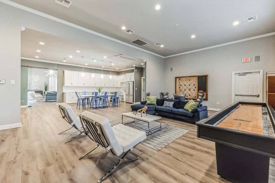 Clubhouse media room