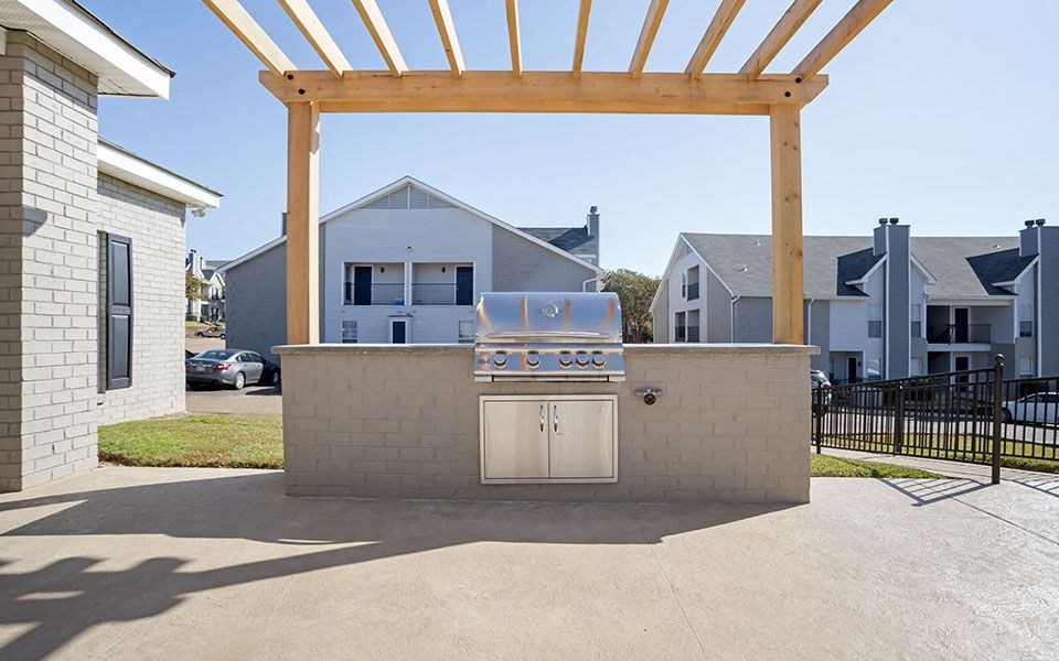 Outdoor Grill Station