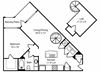 Oxmoor-Loft-1x1-917 sq ft