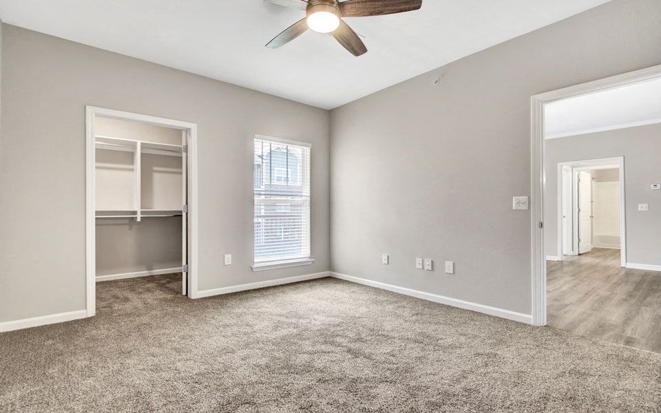 Primary Bedroom with Walk-in Closet at Chenal Pointe at the Divide, Little Rock, AR