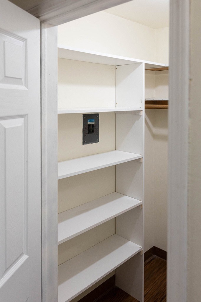 Closet at Prospect East Apartments, Milwaukee, WI