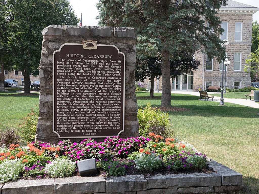 Walk or Bike to Historic Downtown Cedarburg at Cedar Place Apartments, Cedarburg