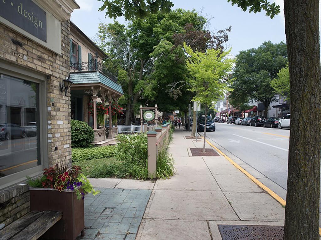 Meandering Pathway at Cedar Place Apartments, Cedarburg, 53012