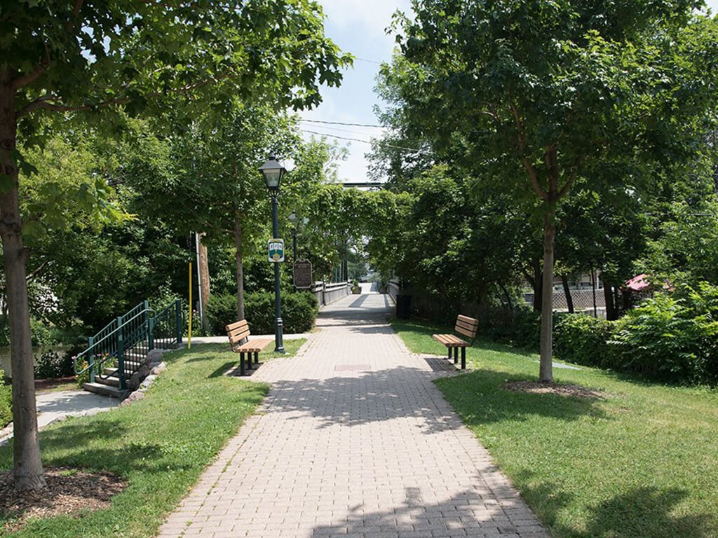 Walking Trail at Cedar Place Apartments, Wisconsin