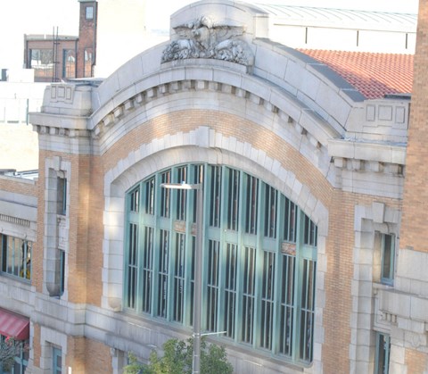 Architectural Details at Market District Lofts, 2012 W. 25th St, Cleveland