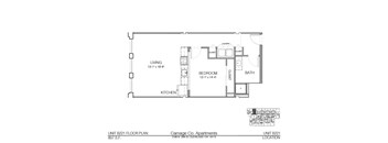 c1-807 - 1 bed, 1 bath