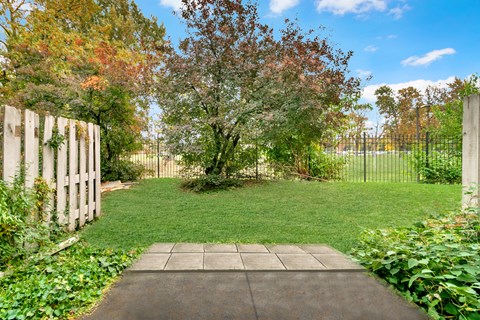 Green Courtyard at The Village of Hyde Park, Detroit