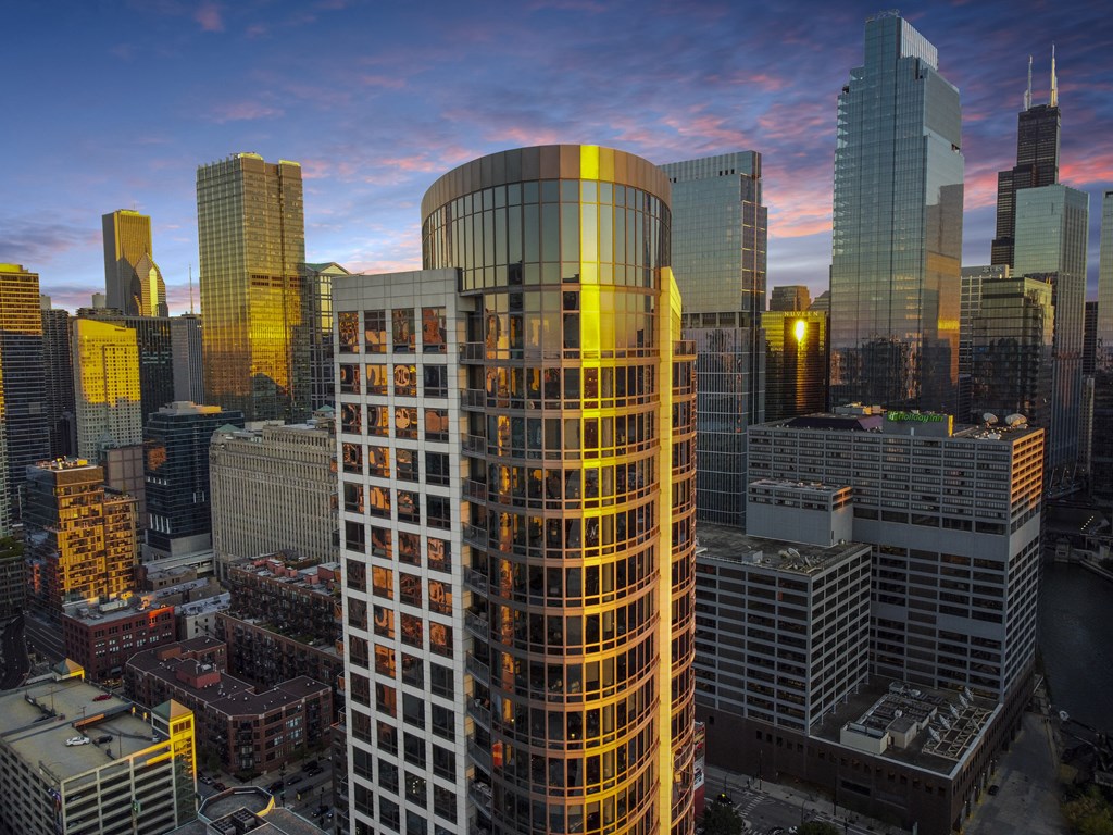 Panoramic View at Hubbard Place, Chicago, IL, 60654