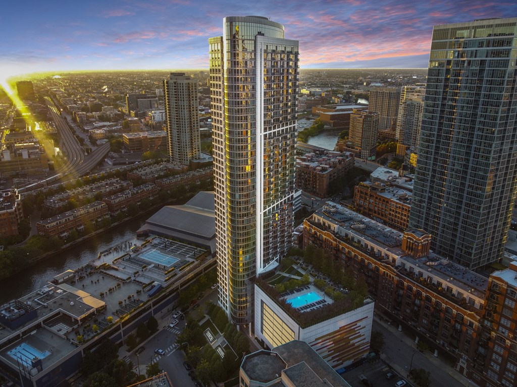 Stunning Views at Hubbard Place, Chicago, Illinois