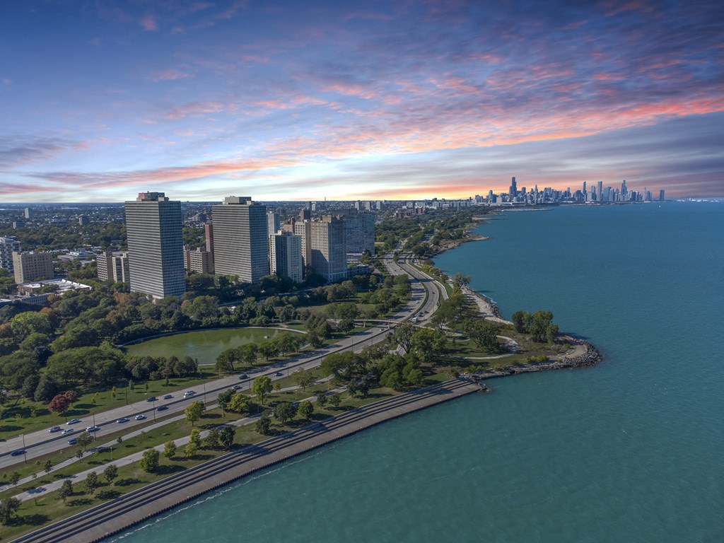 Gorgeous Chicago Cityscape 6 at Twin Towers, Illinois, 60615