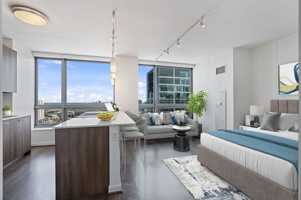 Studio Bedroom at Hubbard Place, Illinois, 60654