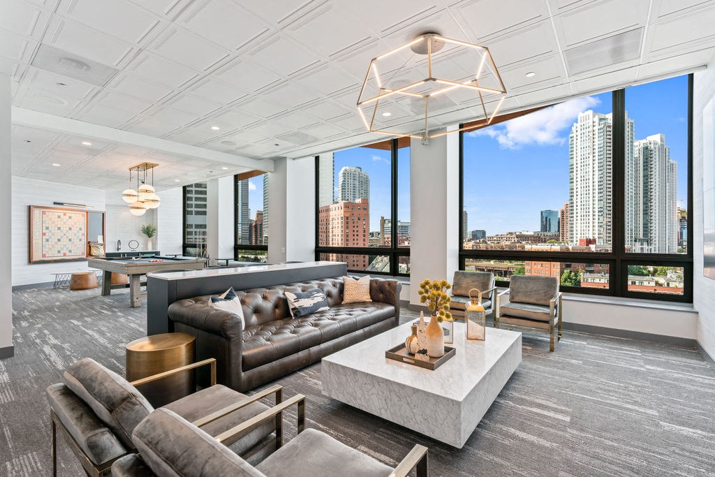 Community Clubhouse at Hubbard Place, Chicago, IL, 60654