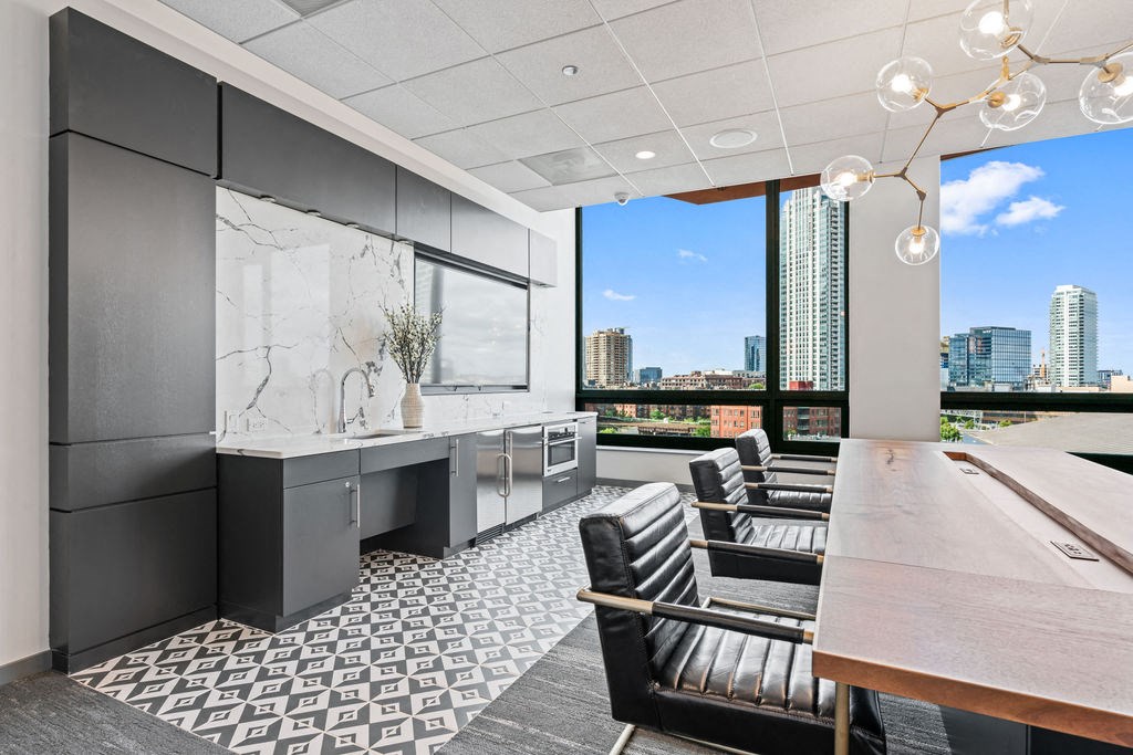 Carpeted Conference Room at Hubbard Place, Illinois