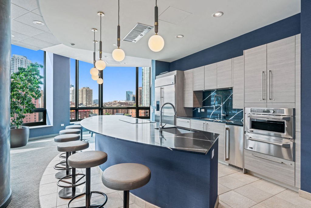 Clubhouse Kitchen at Hubbard Place, Illinois, 60654