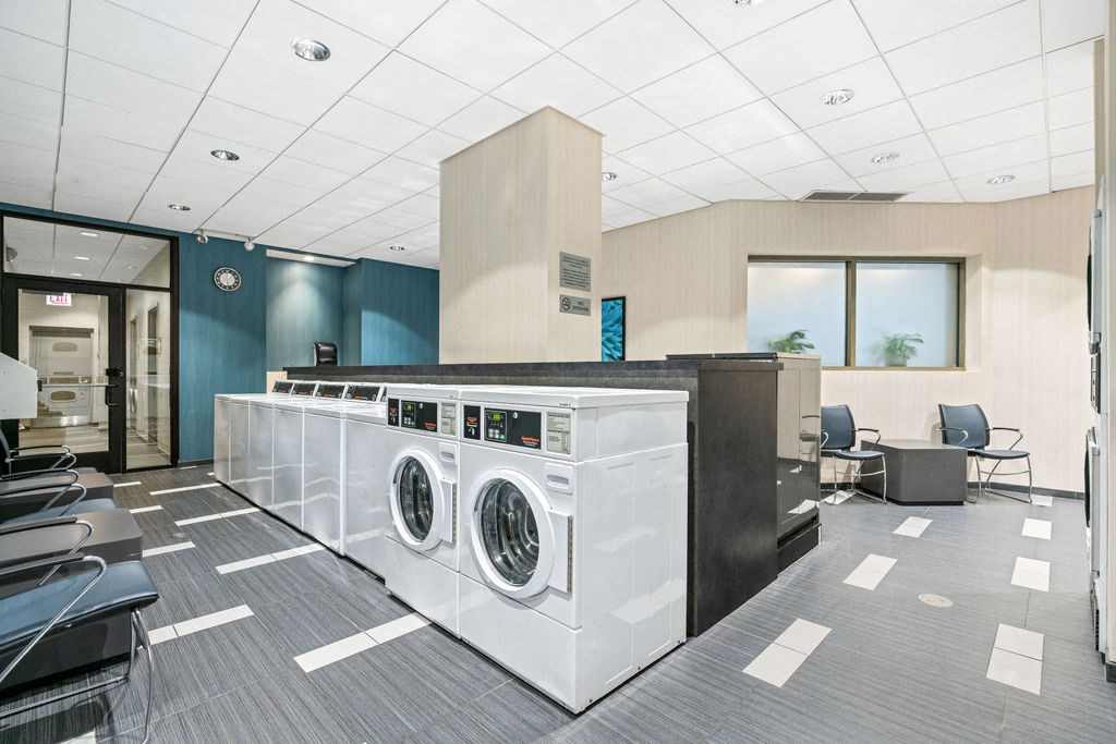 Laundry Room at Elm Street Plaza, Chicago, Illinois