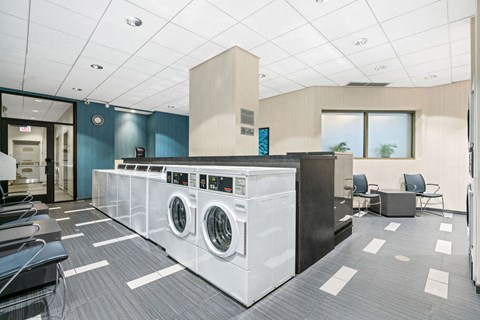 Laundry Room at Elm Street Plaza, Chicago, Illinois