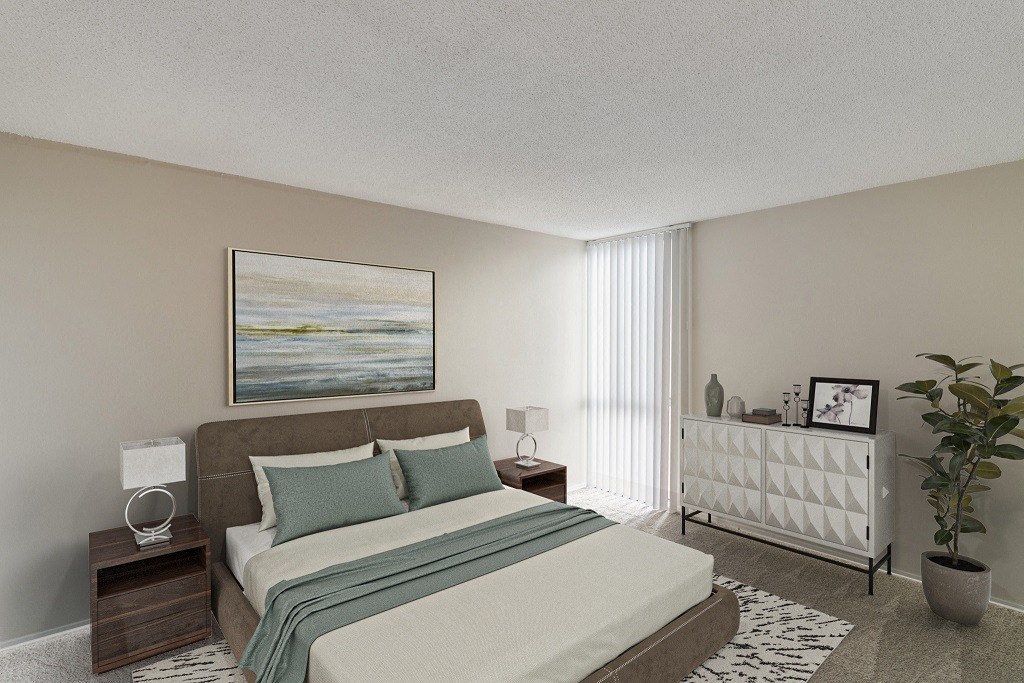 Bedroom at The Waverly, Belleville