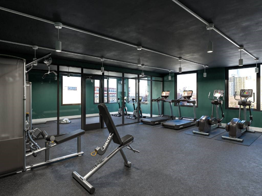 Fitness Center at 23rd Place Apartment, Chicago, IL