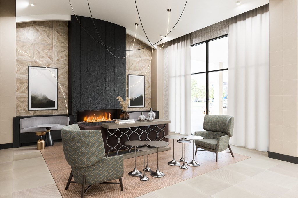 Spacious Lobby at 23rd Place Apartments, Illinois, 60616