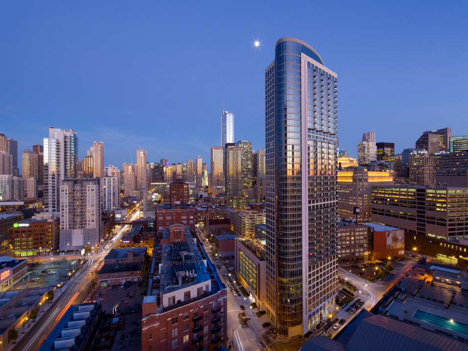 Dusk View Of Property at Hubbard Place, Chicago, 60654
