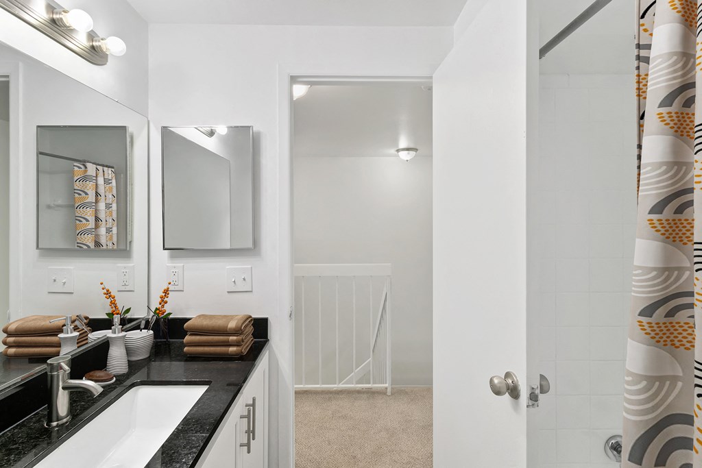 Luxurious Bathroom at The Village of Hyde Park, Detroit, 48207