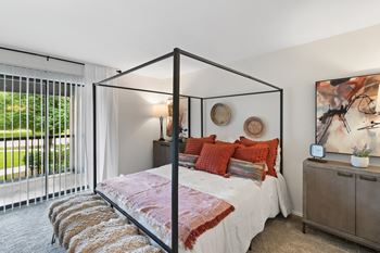 Lavish Bedroom at The Waverly, Michigan