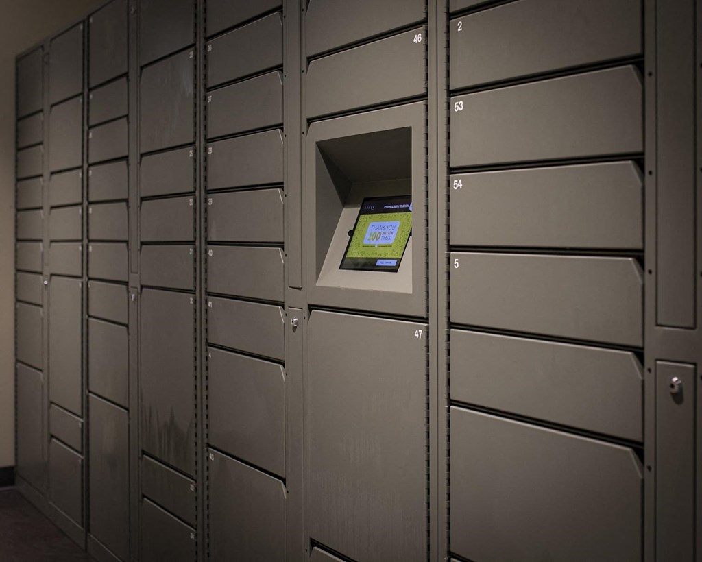 Package Concierge Locker System at Twin Towers, Illinois