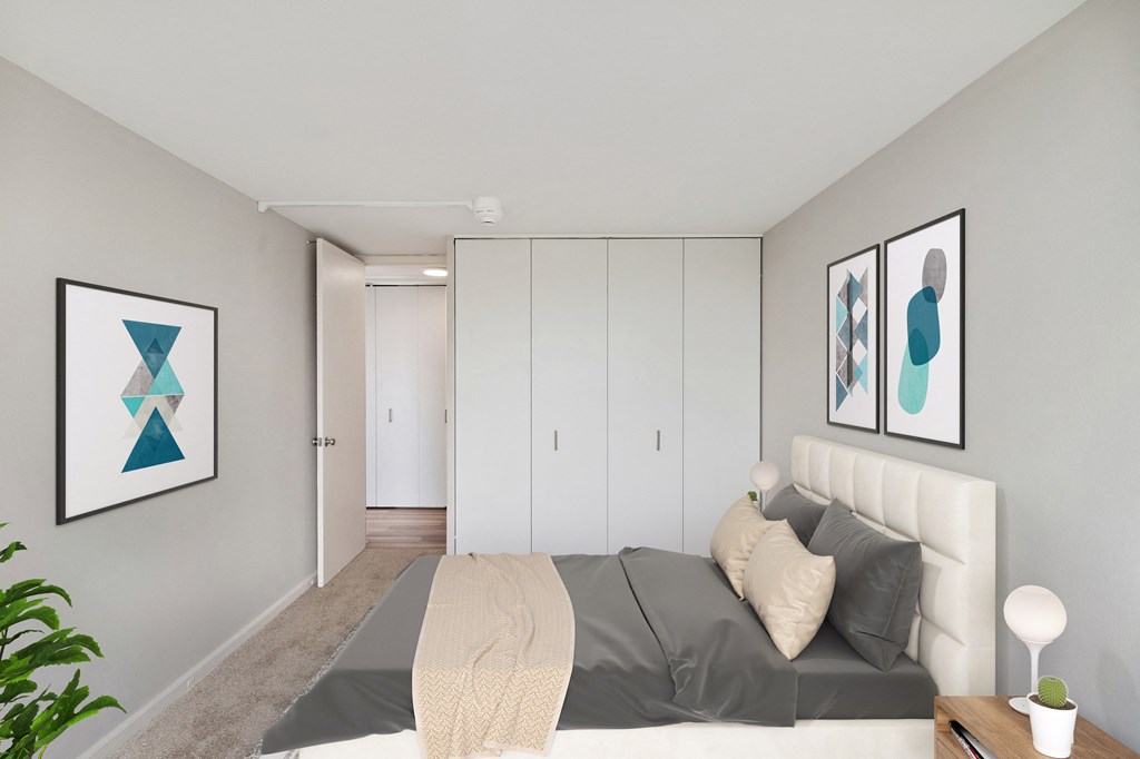 Gorgeous Bedroom at The Pavilion, Detroit, Michigan