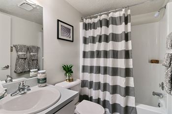 Bathroom at The Waverly, Belleville, Michigan