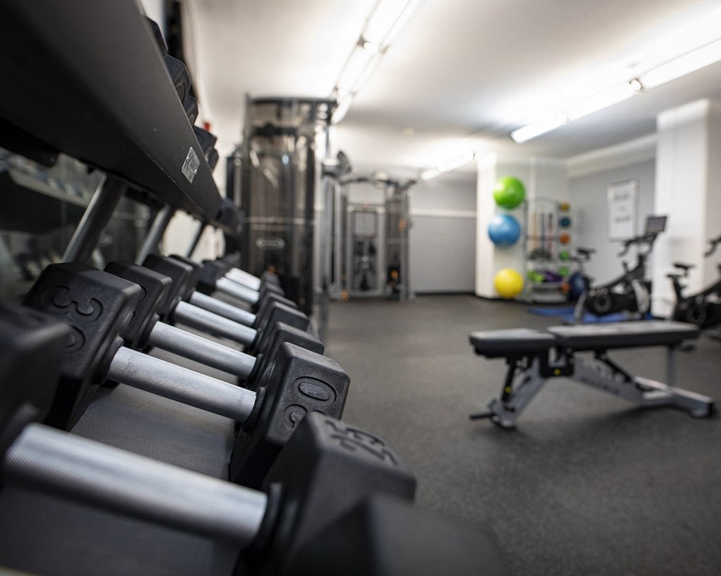 Two Level Fitness Center at Twin Towers, Chicago, IL