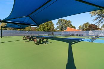 Full Sized Tennis Court at The Waverly, Belleville
