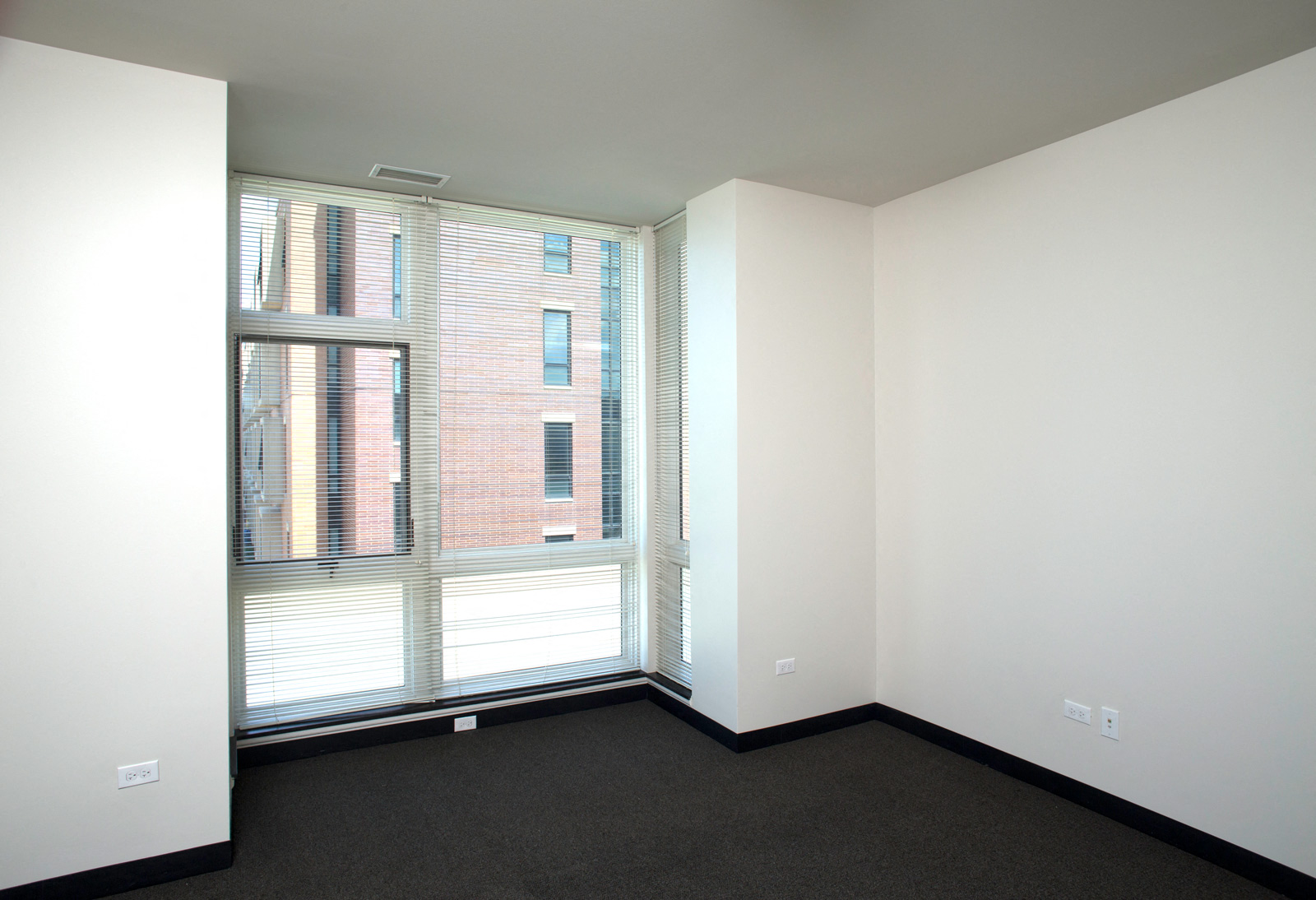 Image of Park Boulevard IIB bedroom with view of layout and view of large windows