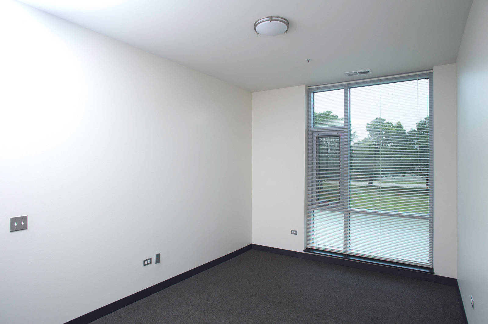 Image of Park Boulevard IIB bedroom with view of layout and large windows with views