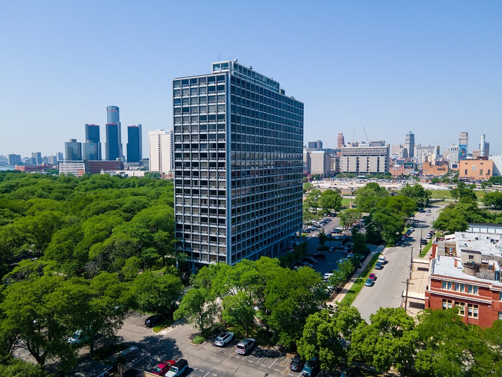 Building Exterior at The Pavilion, Michigan