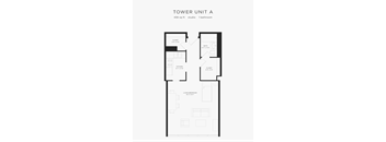 Tower Unit A at Eden Commons, Illinois, 60616