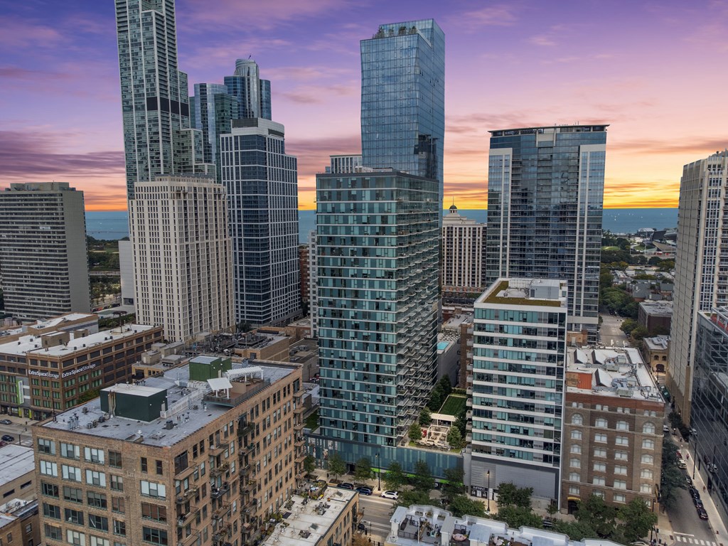 Tall Buildings at One 333, Illinois, 60605