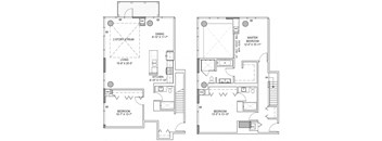 Penthouse 3 Floor Plan at One 333, Chicago, 60605