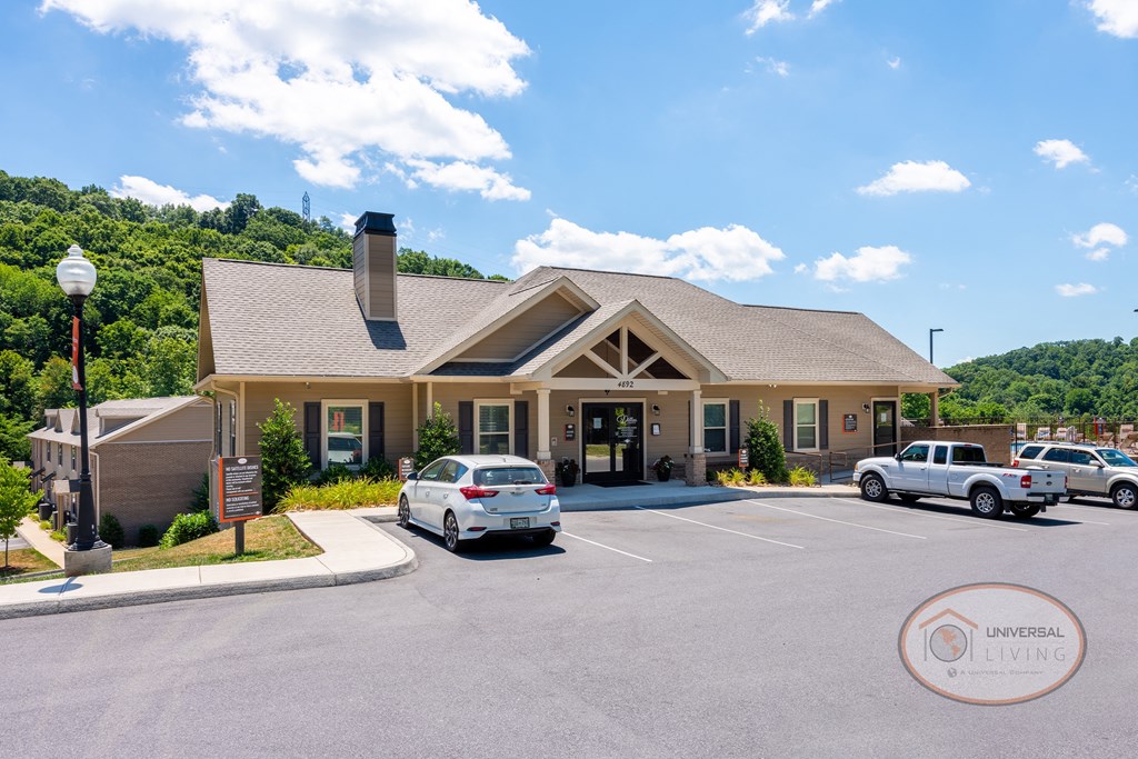 The Clubhouse and Leasing office.