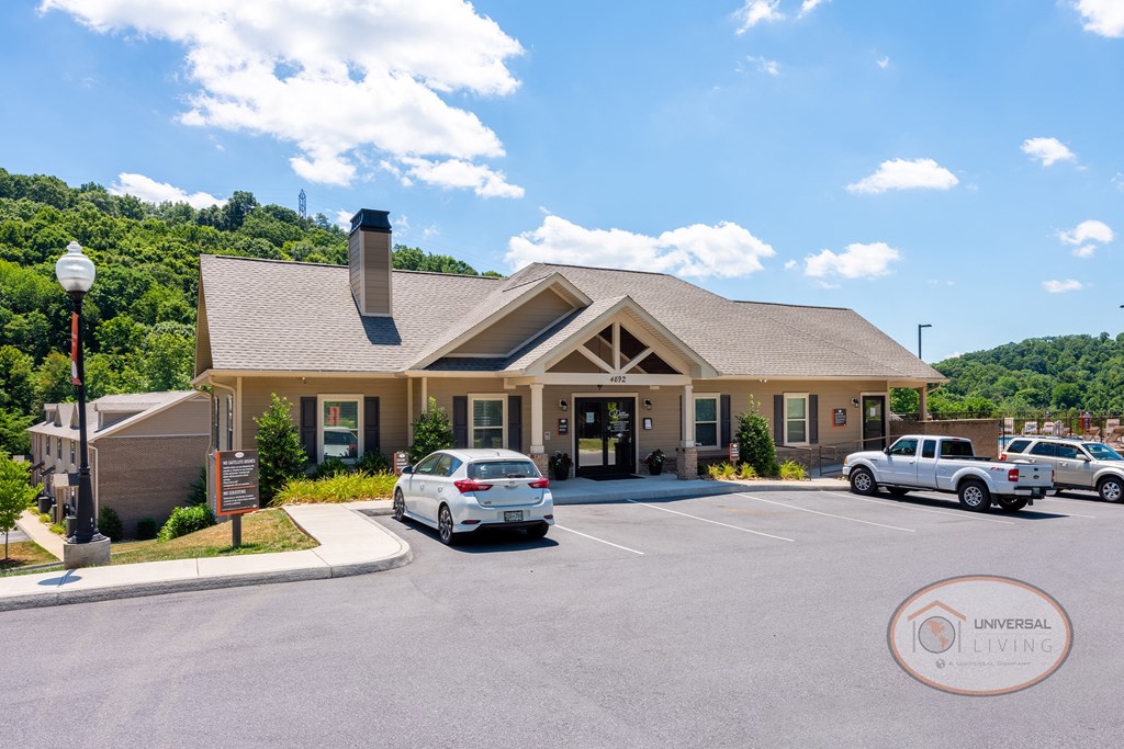 The Clubhouse and Leasing office.