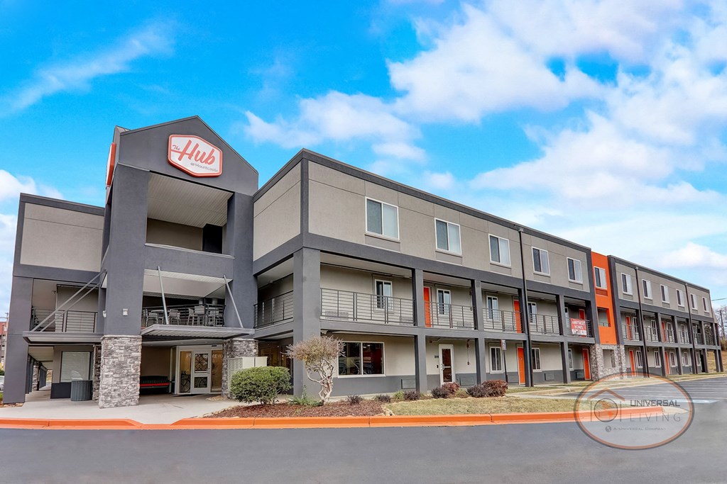 the building where the hotel is located