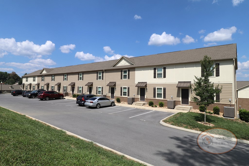 The front of a two/three bedroom apartment homes.