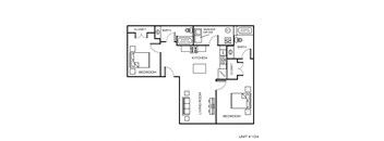 floor plan of an apartment