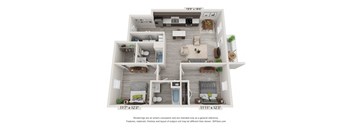 2 Bedroom First Level