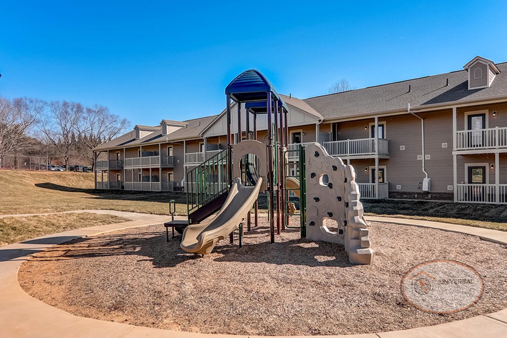 our apartments have a playground for your kids to play