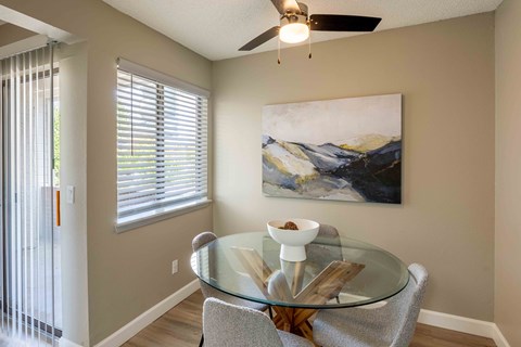Dining area