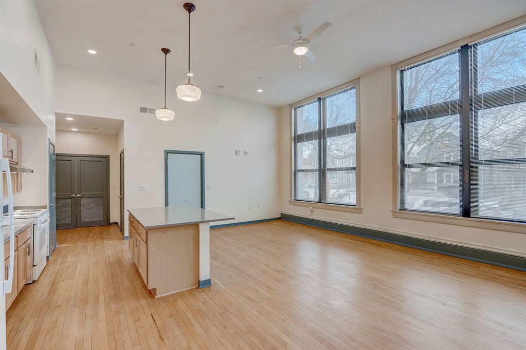 Large Open Kitchen with Island