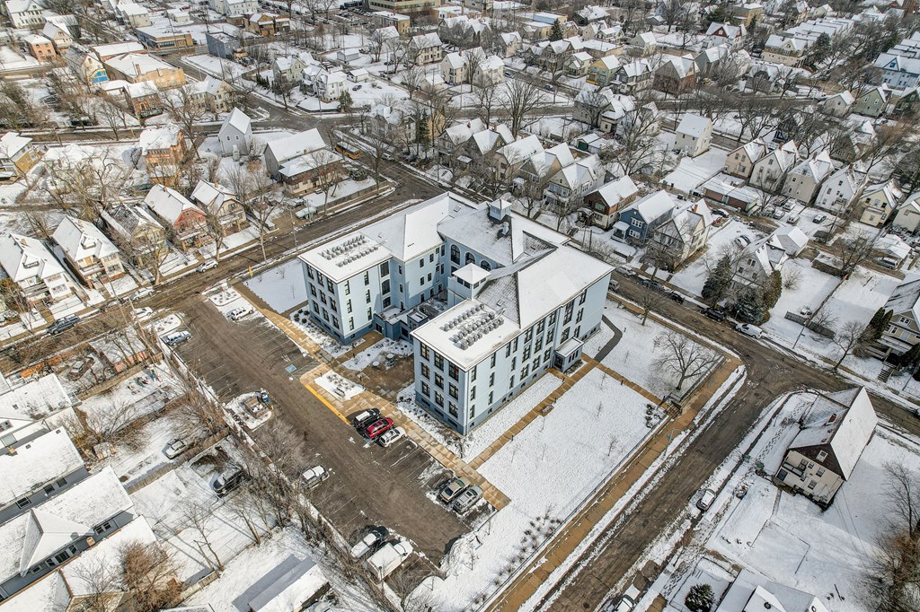 Aerial View- Back of Building